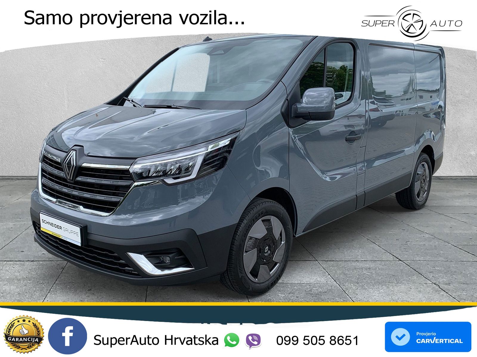 Renault Trafic KASTENWAGEN KOMFORT L1H1 2,8T DCI 150 LED 150 KS