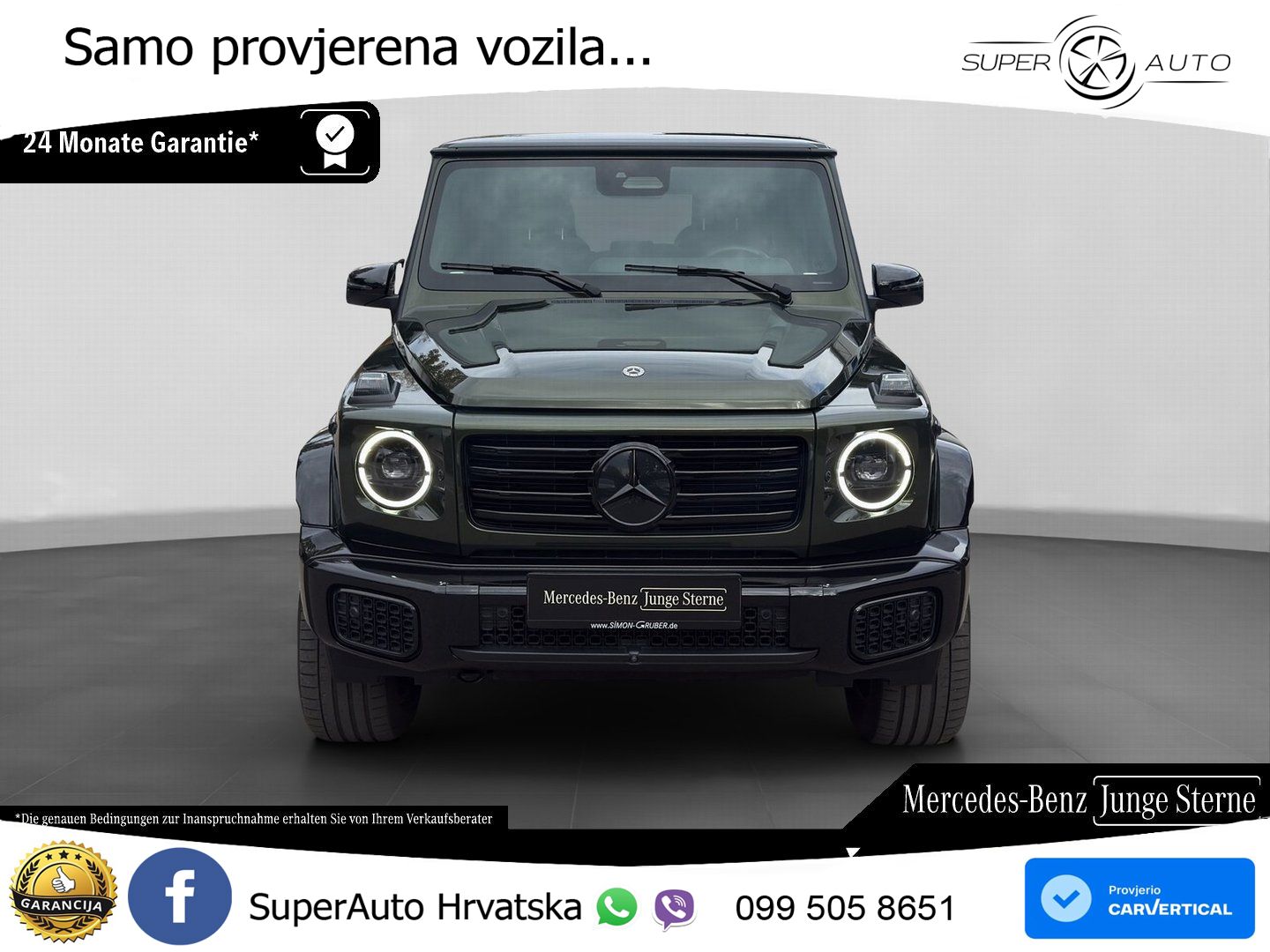 Mercedes G 580 EQ Long 116 kWh (587 KS) 4MATIC Manufaktur LED+ACC