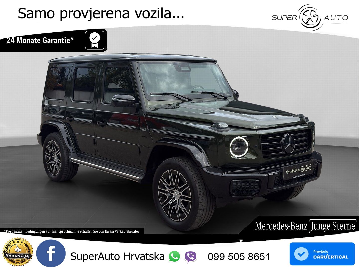 Mercedes G 580 EQ Long 116 kWh (587 KS) 4MATIC Manufaktur LED+ACC