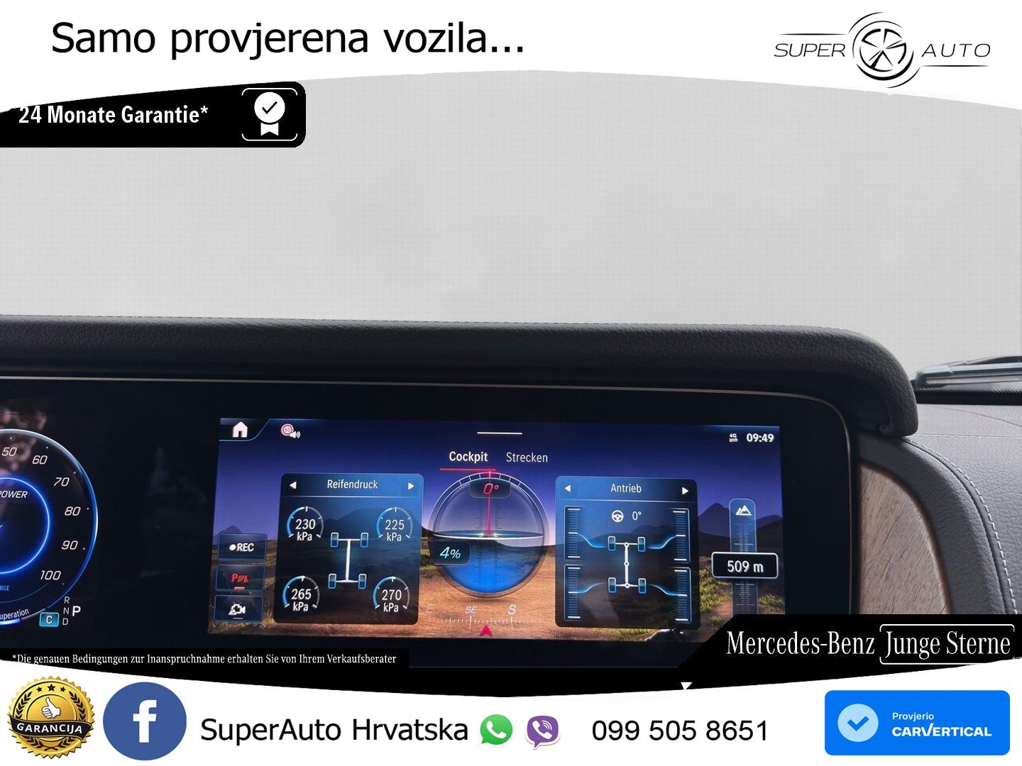 Mercedes G 580 EQ Long 116 kWh (587 KS) 4MATIC Manufaktur LED+ACC