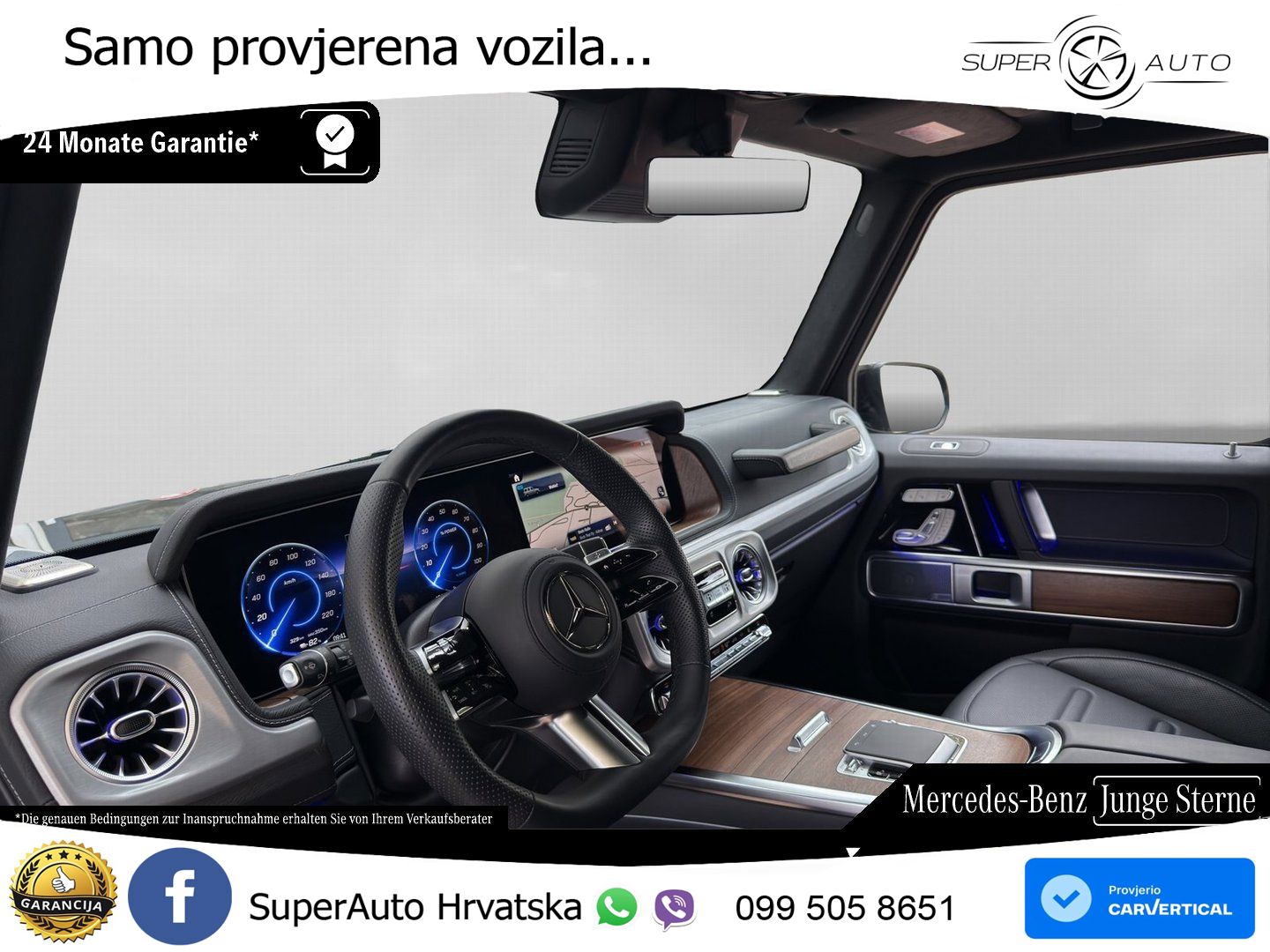 Mercedes G 580 EQ Long 116 kWh (587 KS) 4MATIC Manufaktur LED+ACC