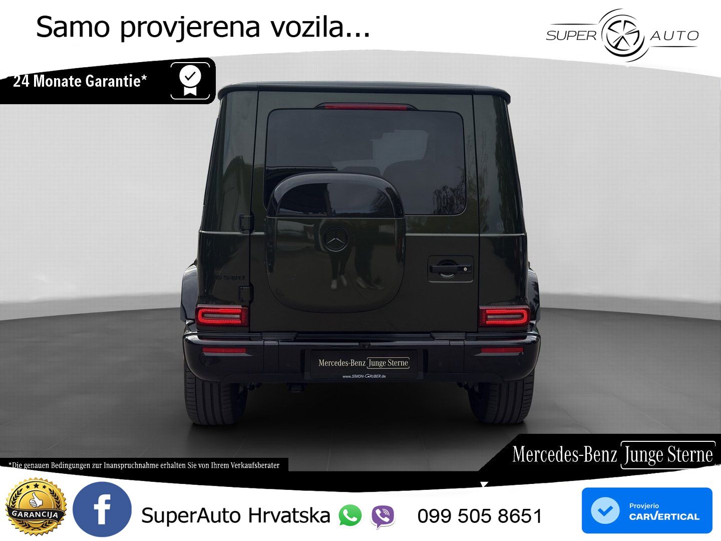 Mercedes G 580 EQ Long 116 kWh (587 KS) 4MATIC Manufaktur LED+ACC