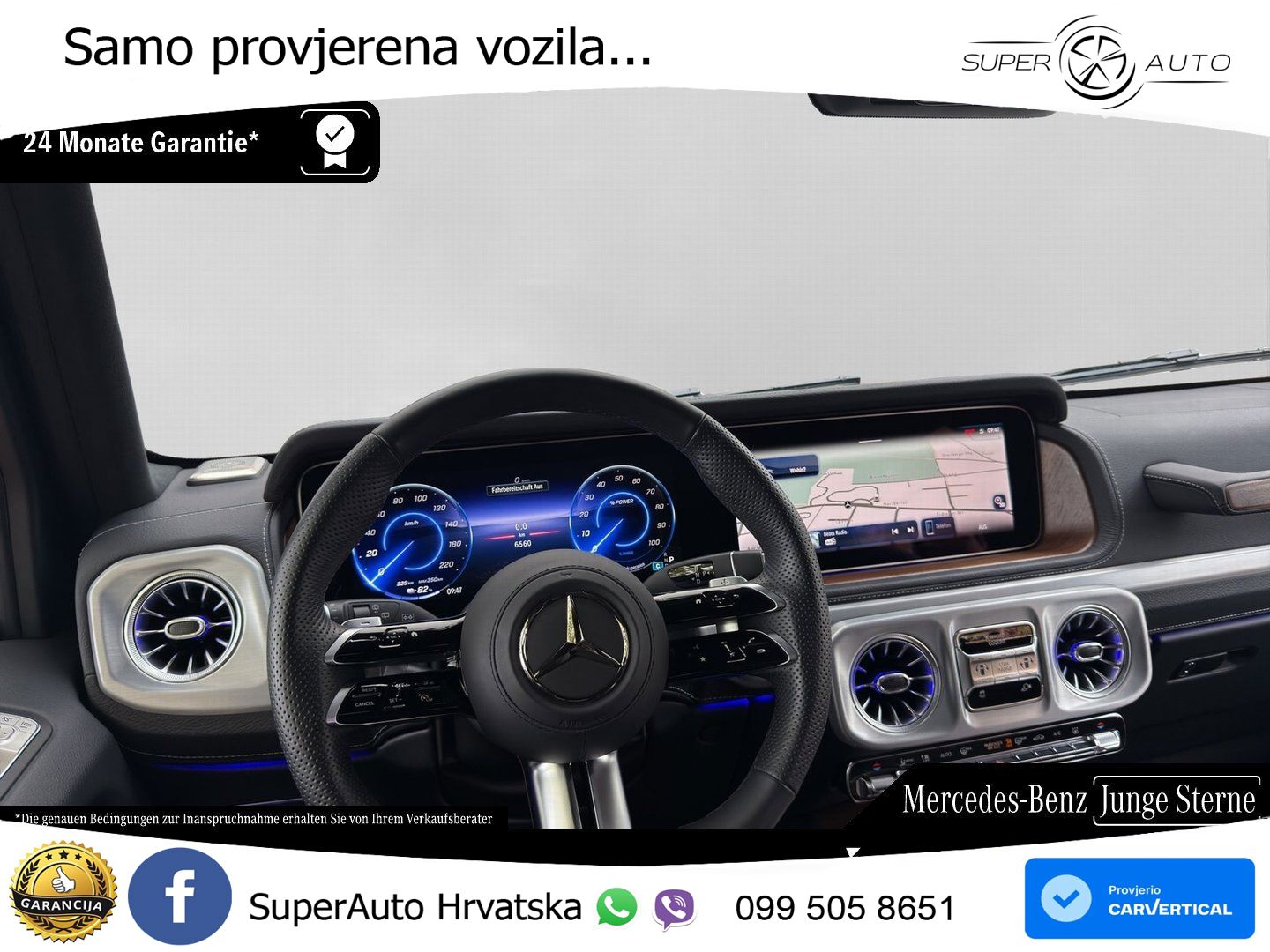 Mercedes G 580 EQ Long 116 kWh (587 KS) 4MATIC Manufaktur LED+ACC