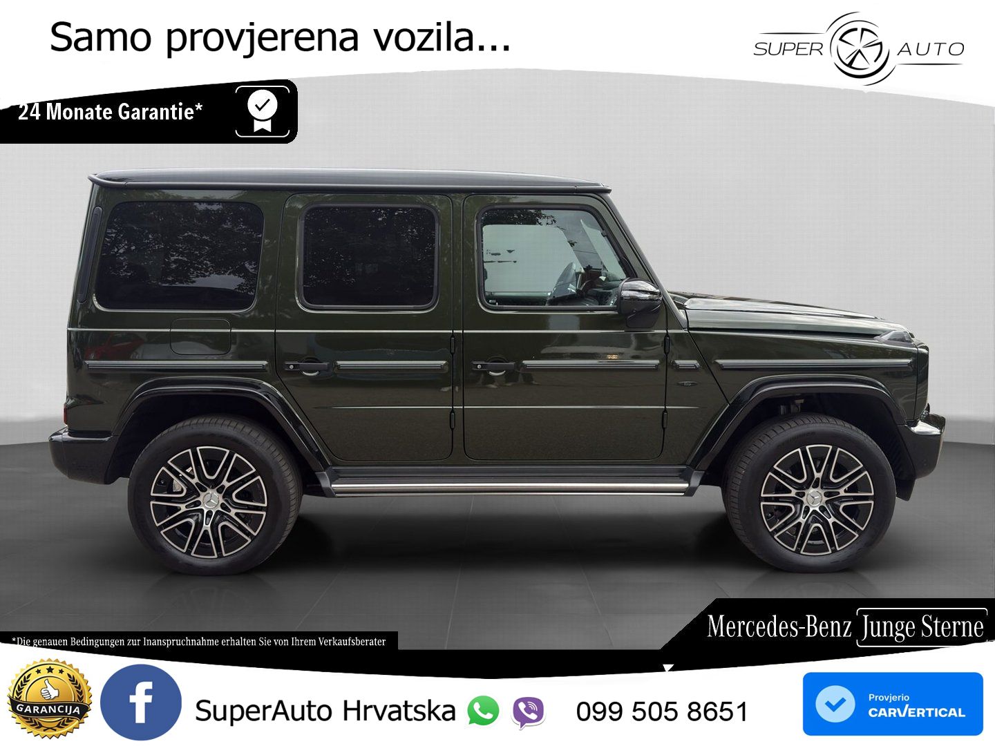 Mercedes G 580 EQ Long 116 kWh (587 KS) 4MATIC Manufaktur LED+ACC