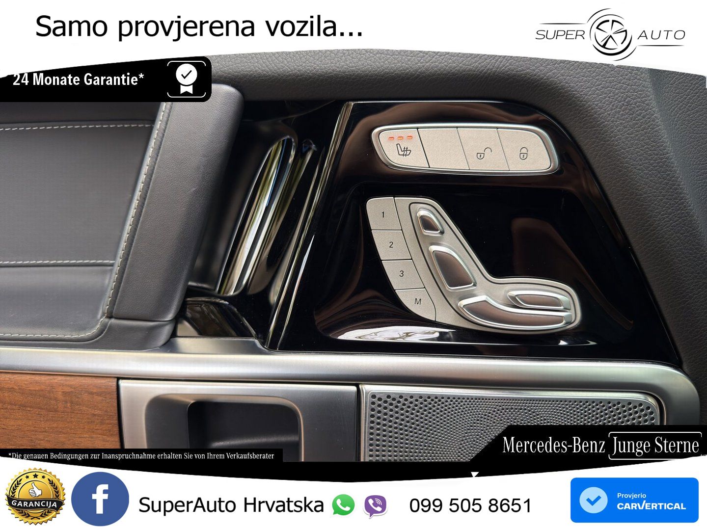 Mercedes G 580 EQ Long 116 kWh (587 KS) 4MATIC Manufaktur LED+ACC