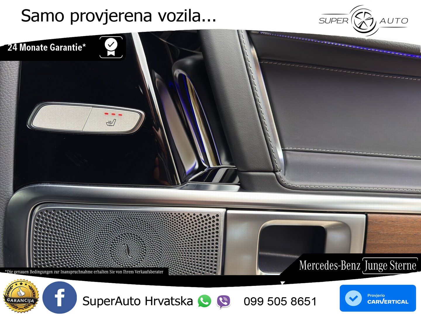 Mercedes G 580 EQ Long 116 kWh (587 KS) 4MATIC Manufaktur LED+ACC