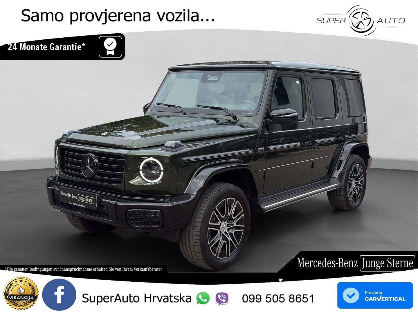 Mercedes G 580 EQ Long 116 kWh (587 KS) 4MATIC Manufaktur LED+ACC