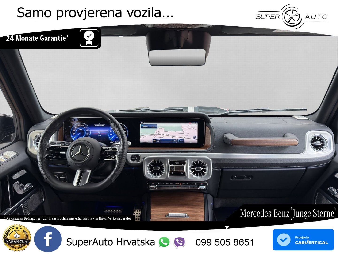 Mercedes G 580 EQ Long 116 kWh (587 KS) 4MATIC Manufaktur LED+ACC