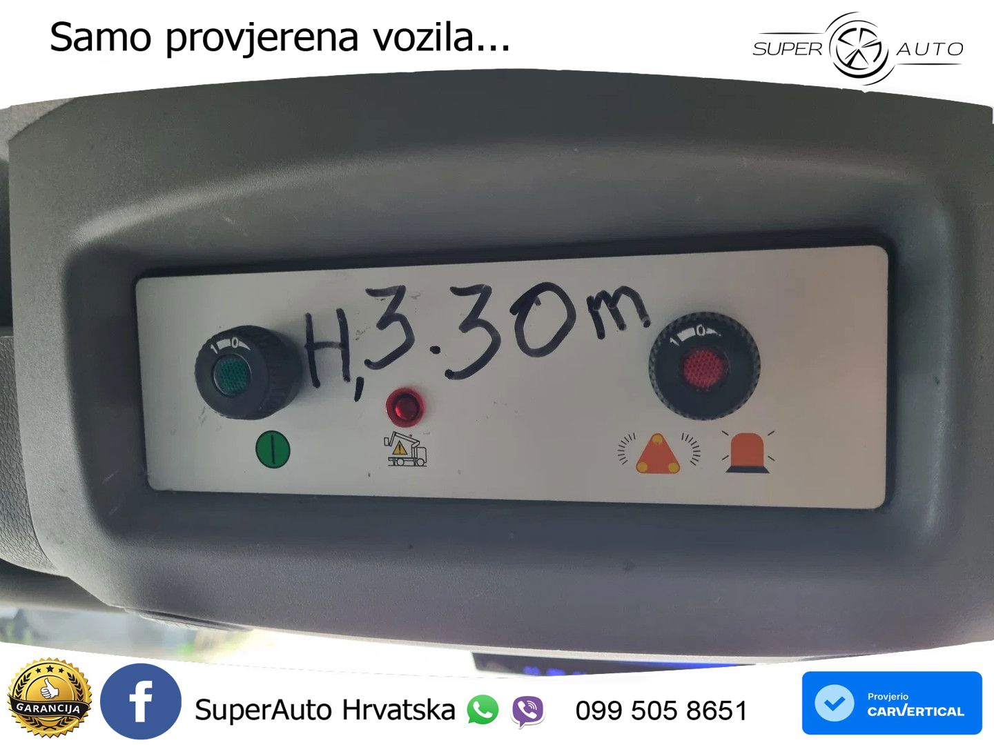 Renault Master 2.3 DCI Hoogwerker KLUBB KL26 12 m Euro 6 145 KS