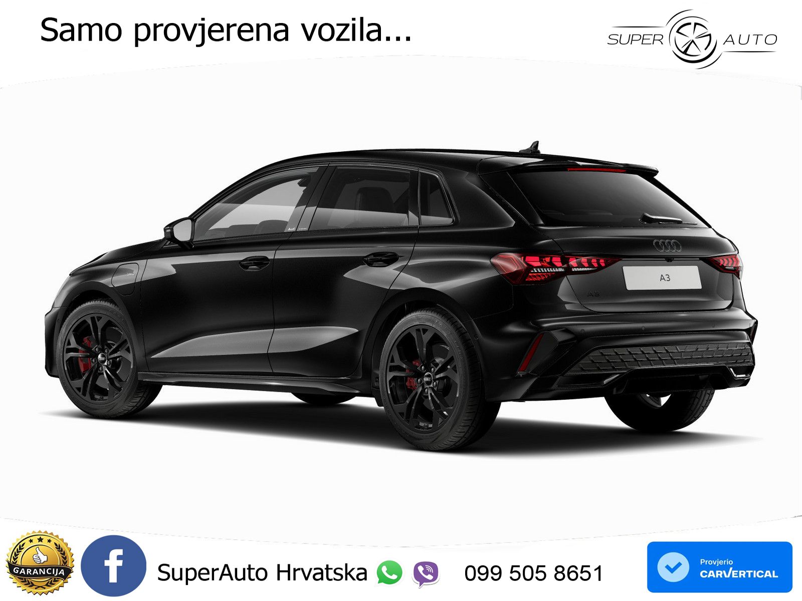 Audi A3 45 TFSIe (272 KS) S tronic LED+GR SJED+ACC