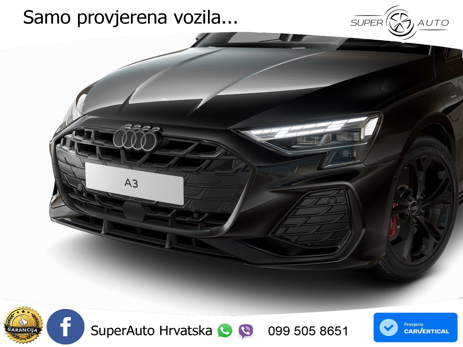 Audi A3 45 TFSIe (272 KS) S tronic LED+GR SJED+ACC