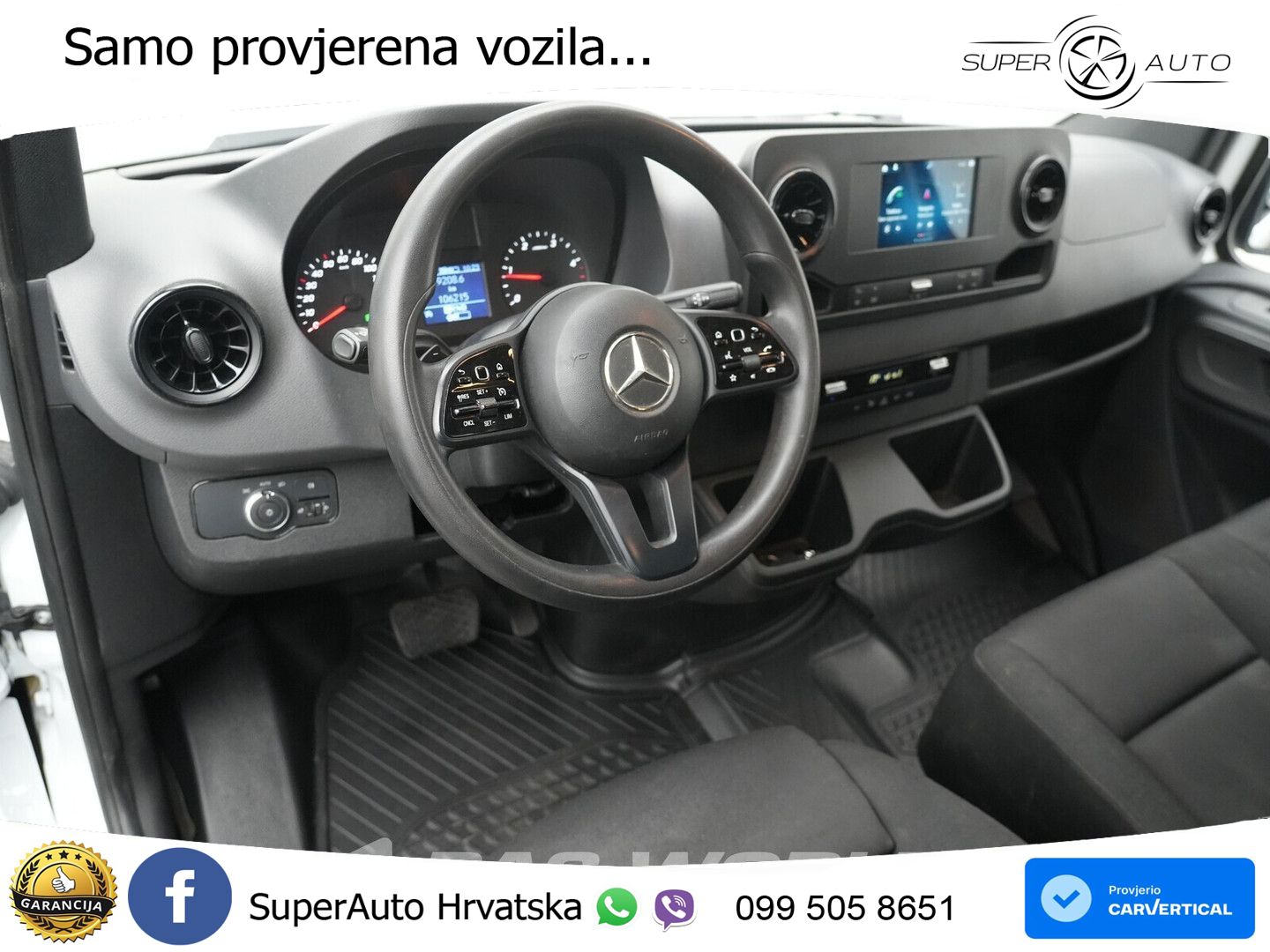 Mercedes-Benz Sprinter 319 CDI Automaat Dubbele Cabine L3H2 3, 190 KS