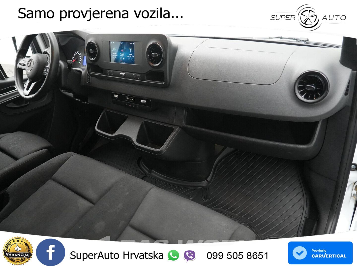 Mercedes-Benz Sprinter 319 CDI Automaat Dubbele Cabine L3H2 3, 190 KS