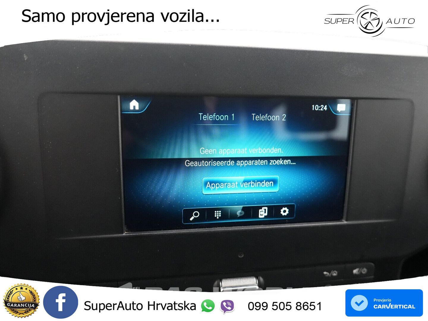 Mercedes-Benz Sprinter 319 CDI Automaat Dubbele Cabine L3H2 3, 190 KS
