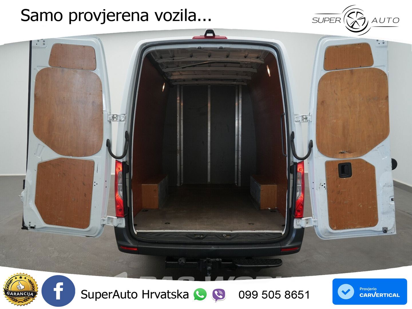Mercedes-Benz Sprinter 319 CDI Automaat Dubbele Cabine L3H2 3, 190 KS