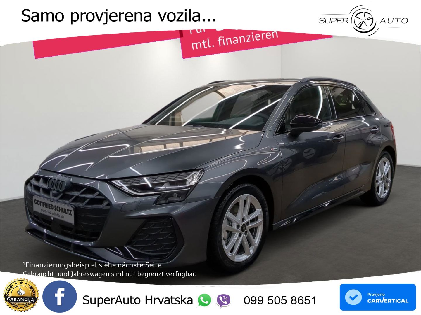 Audi A3 35 TFSI (150 KS) S tronic S line LED+GR SJED+ACC