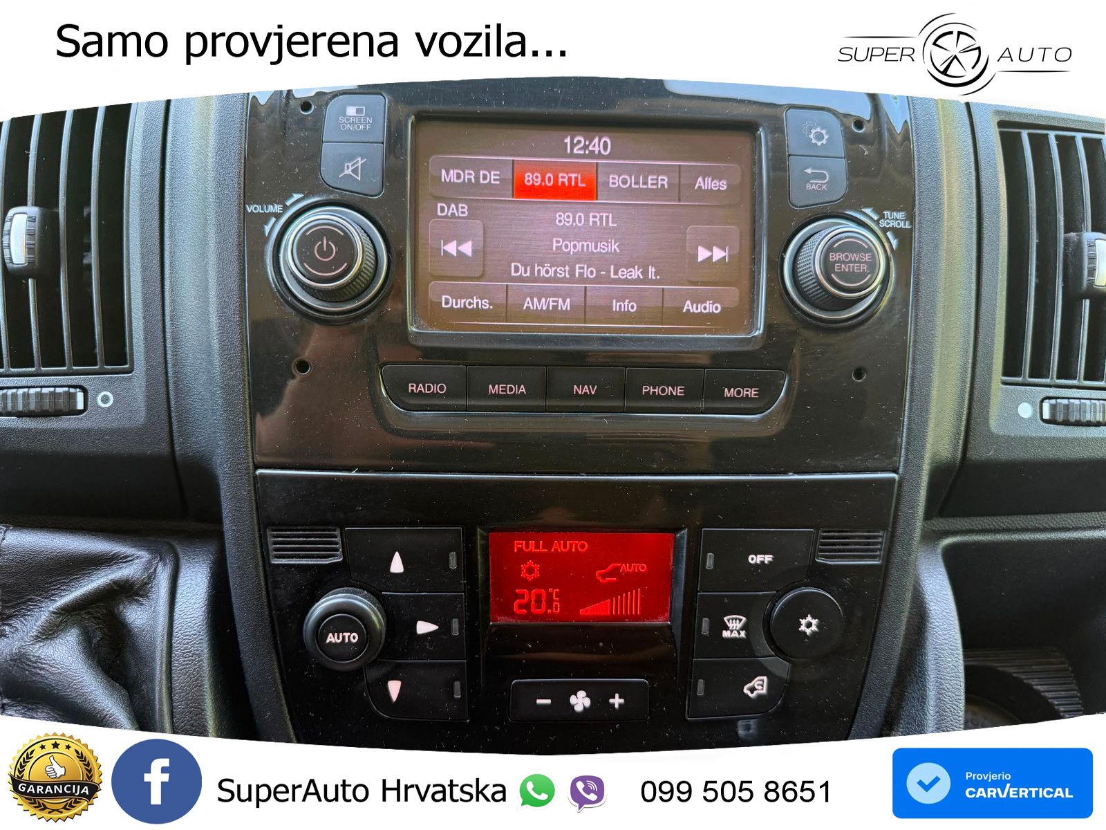 Peugeot Boxer*333*L2H2*1 Hand*St.Heiz*Kom.Sitz*DAB* 140 KS