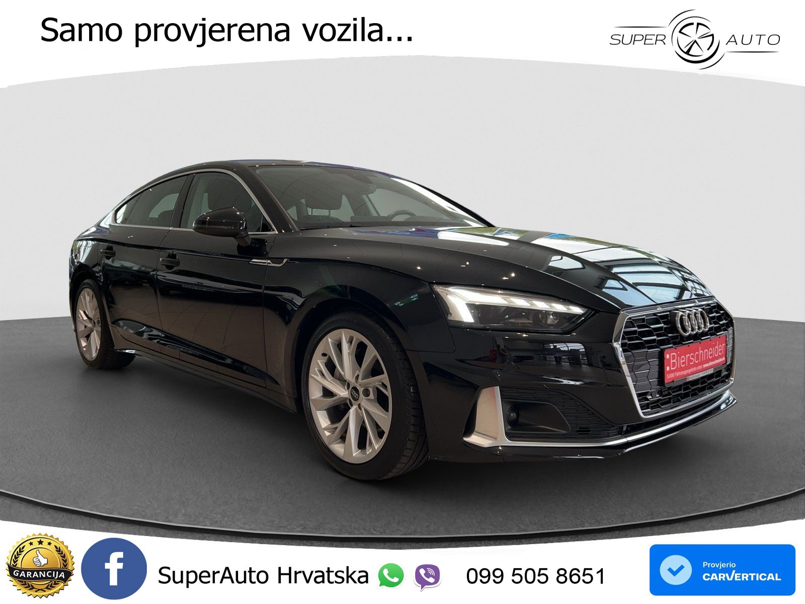 Audi A5 Sportback  40 TFSI (204 KS) S tronic advanced MATRIX+GR SJED+KAM
