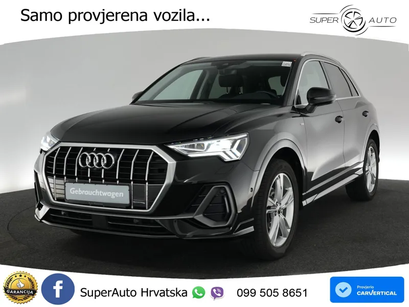 Audi Q3 35 TDI (150 KS) S tronic S line LED+GR SJED+ACC