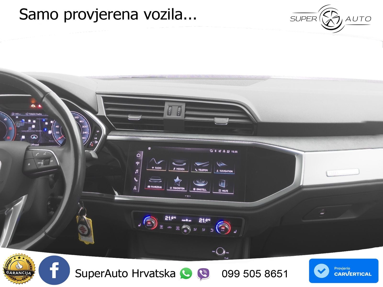 Audi Q3 35 TDI (150 KS) S tronic S line LED+GR SJED+ACC