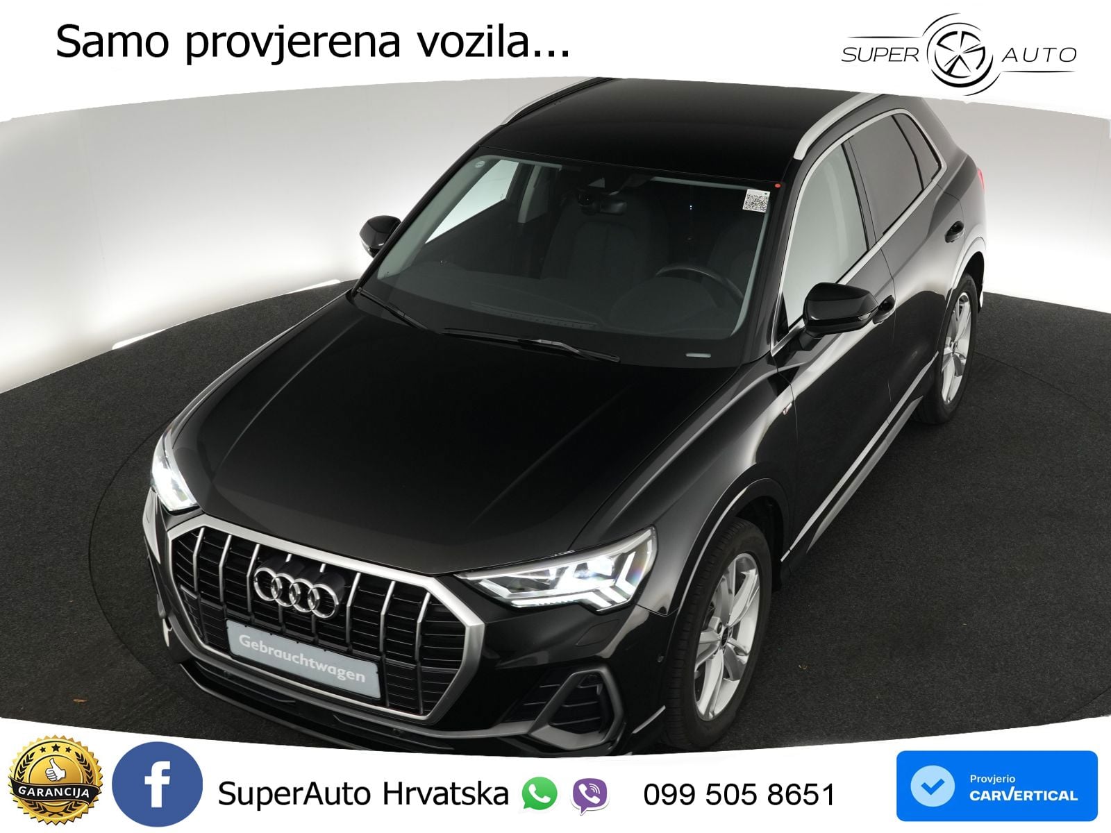 Audi Q3 35 TDI (150 KS) S tronic S line LED+GR SJED+ACC