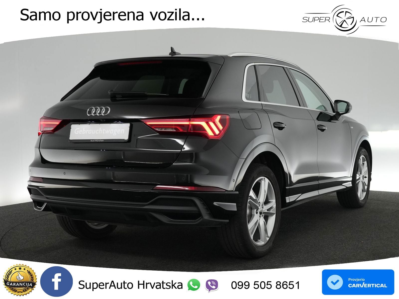 Audi Q3 35 TDI (150 KS) S tronic S line LED+GR SJED+ACC