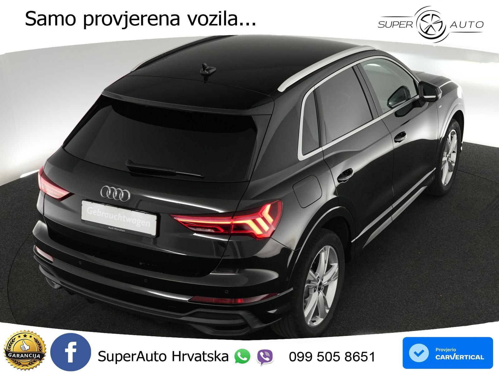 Audi Q3 35 TDI (150 KS) S tronic S line LED+GR SJED+ACC