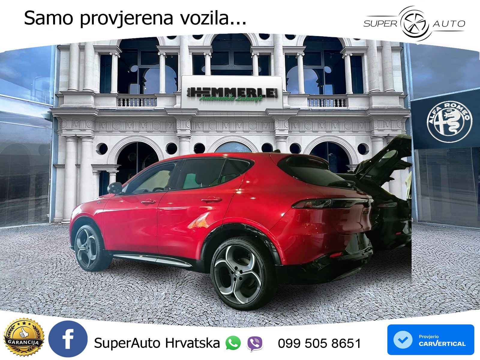 Alfa Romeo Tonale 1.5 VGT (160 KS) 48V-Hybrid TCT LED+GR SJED+ACC
