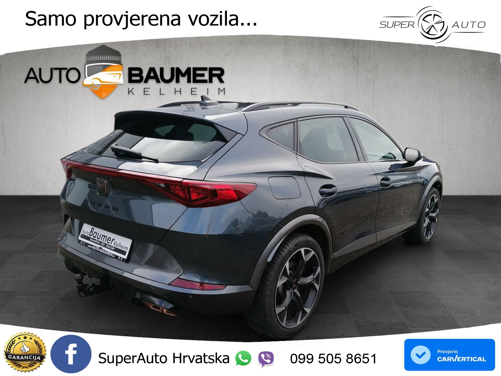Cupra Formentor 1.4 TSI (245 KS) e-Hybrid DSG VZ LED+GR SJED+ACC