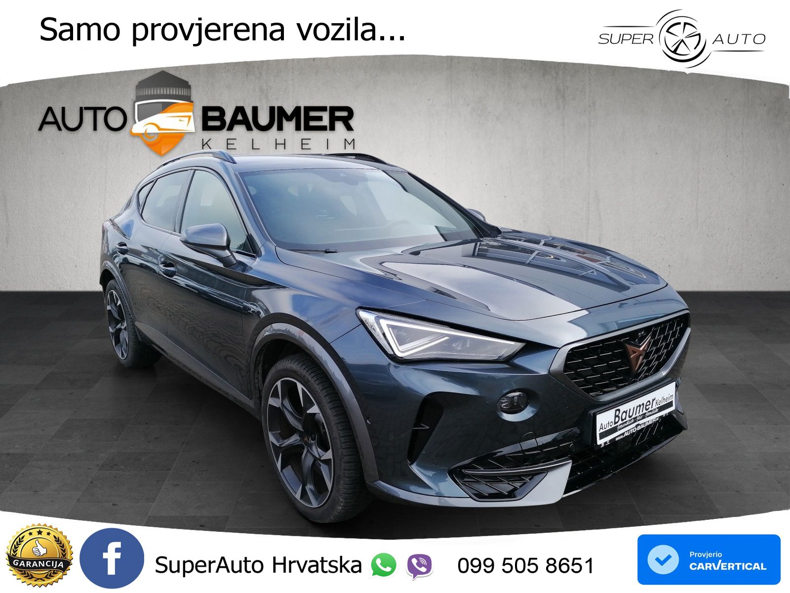 Cupra Formentor 1.4 TSI (245 KS) e-Hybrid DSG VZ LED+GR SJED+ACC