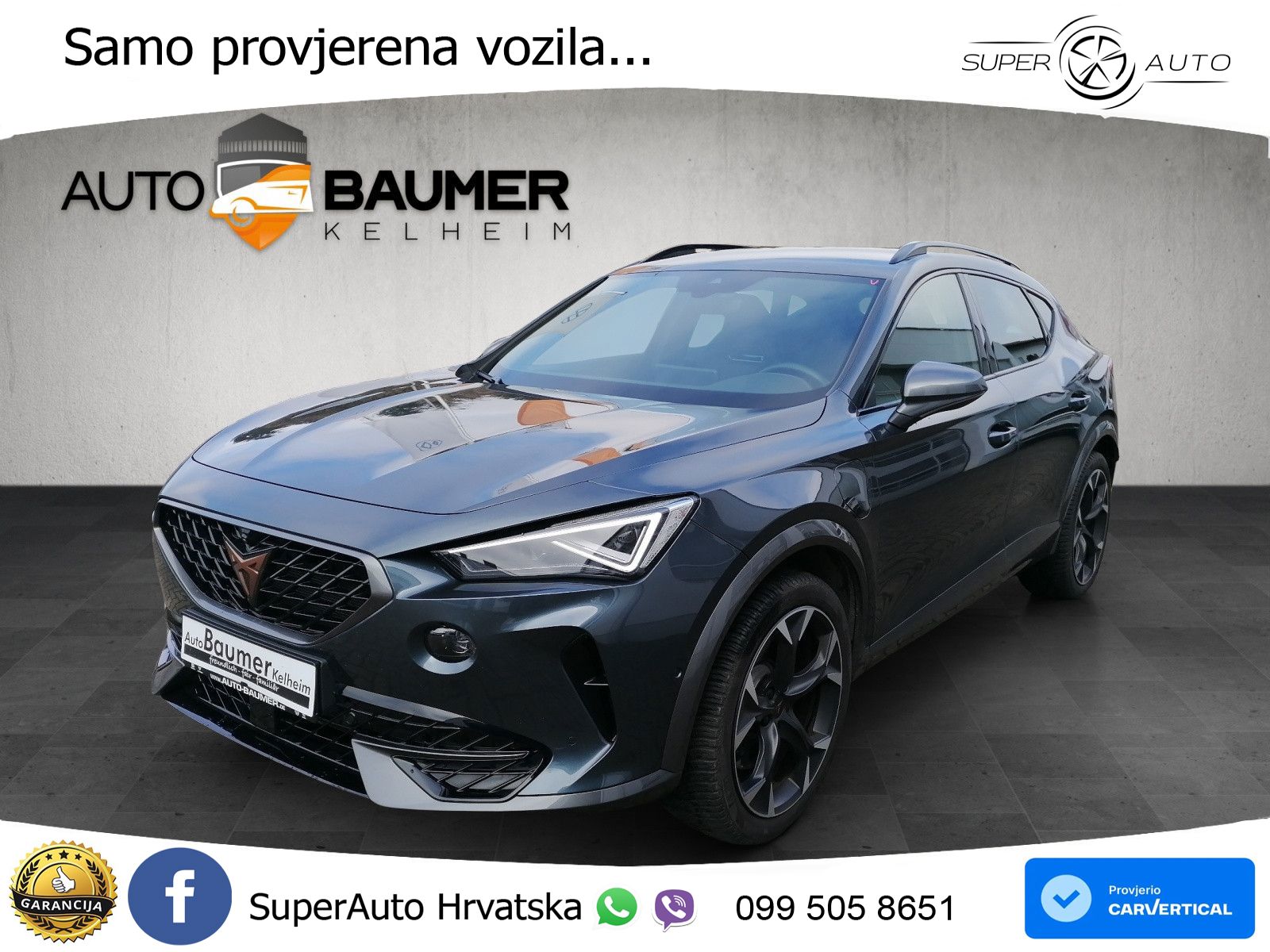 Cupra Formentor 1.4 TSI (245 KS) e-Hybrid DSG VZ LED+GR SJED+ACC