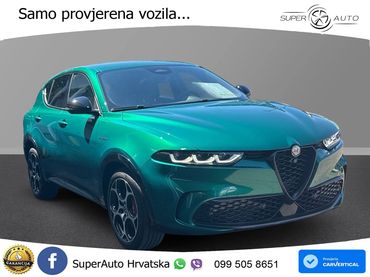 Alfa Romeo Tonale 1.5 VGT (160 KS) 48V-Hybrid TCT LED+GR SJED+ACC