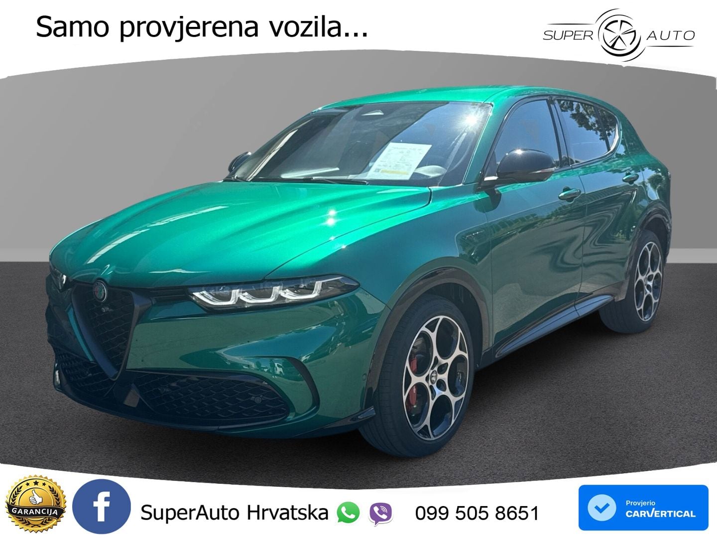 Alfa Romeo Tonale 1.5 VGT (160 KS) 48V-Hybrid TCT LED+GR SJED+ACC