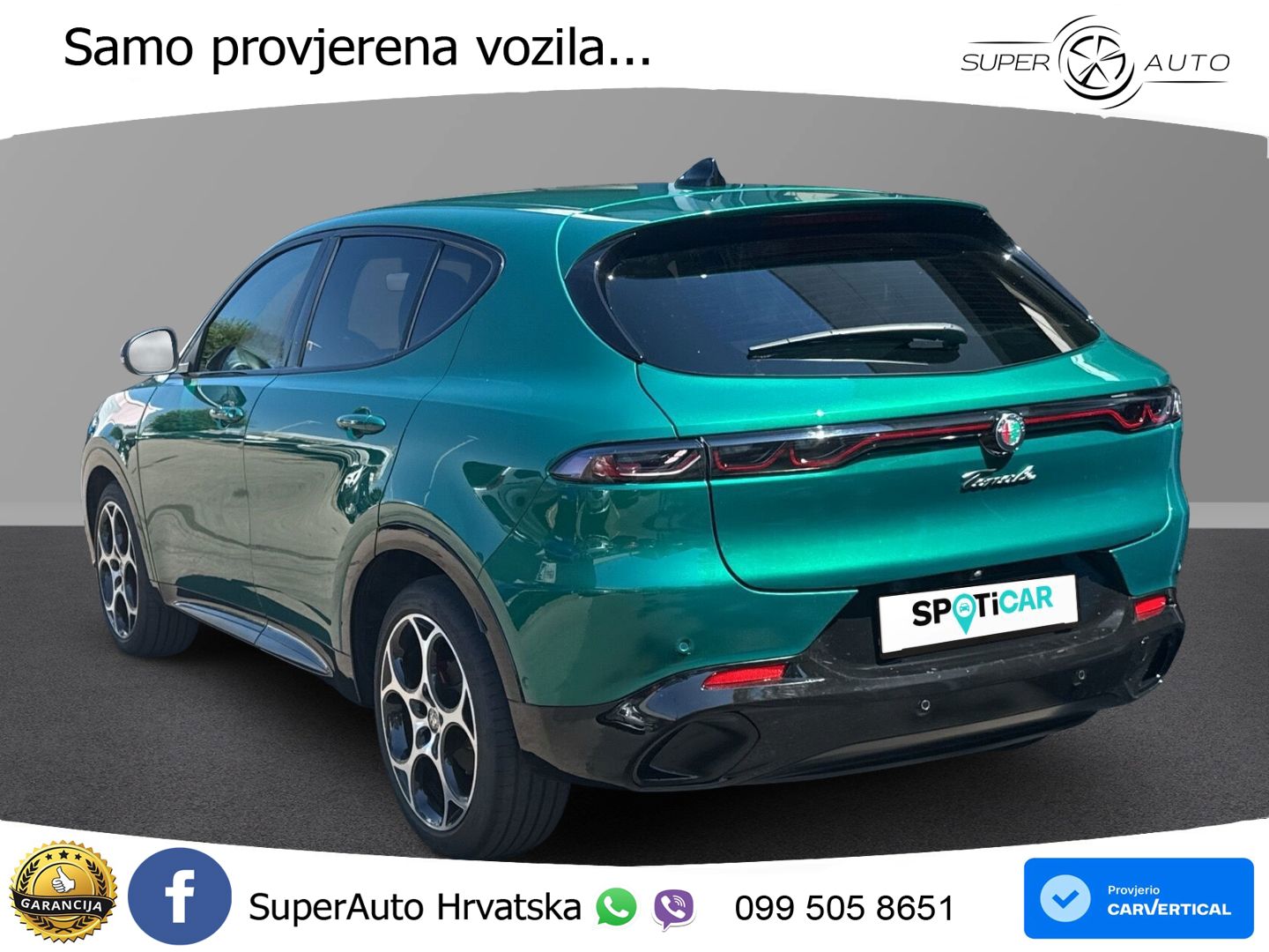 Alfa Romeo Tonale 1.5 VGT (160 KS) 48V-Hybrid TCT LED+GR SJED+ACC