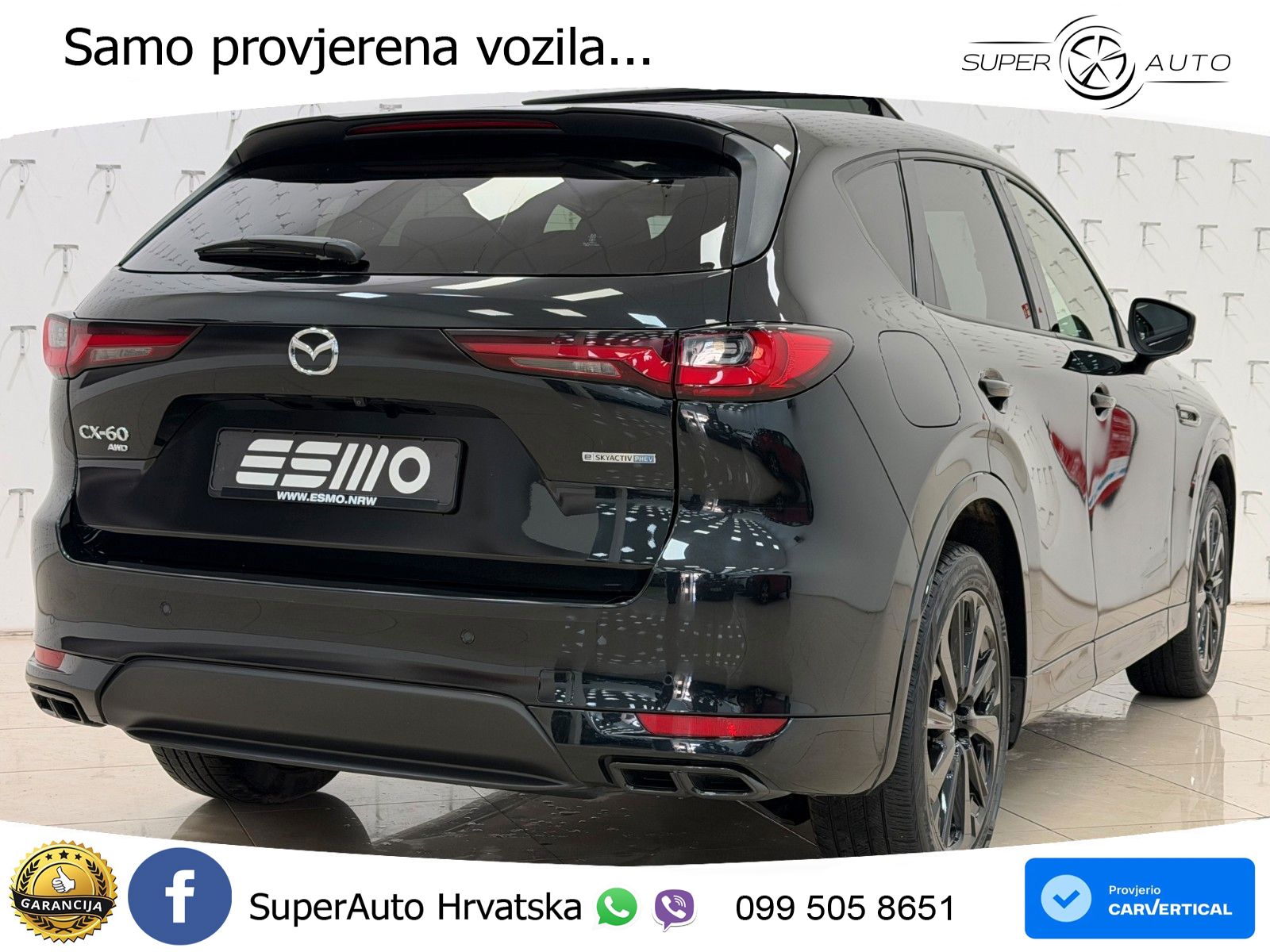 Mazda CX-60 2.5 e-Skyactiv (328 KS) AWD Automatic MATRIX+GR SJED+KAM