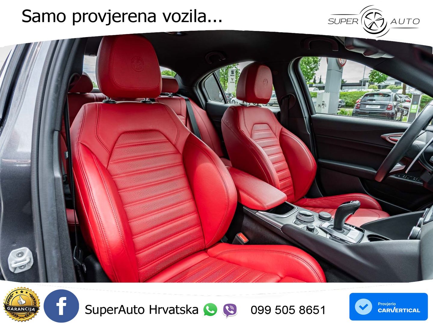Alfa Romeo Giulia 2.0 Turbo (280 KS) AWD Automatic LED+GR SJED+ACC