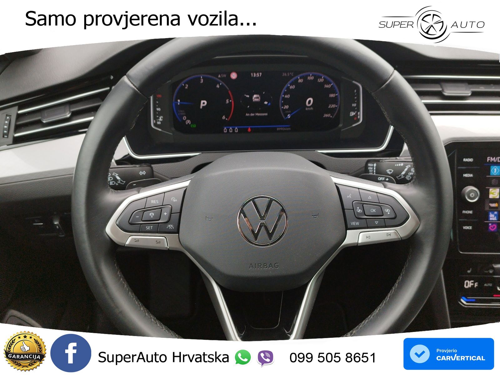Volkswagen Passat Variant 2.0 TDI (150 KS) DSG Business LED+GR SJED+ACC