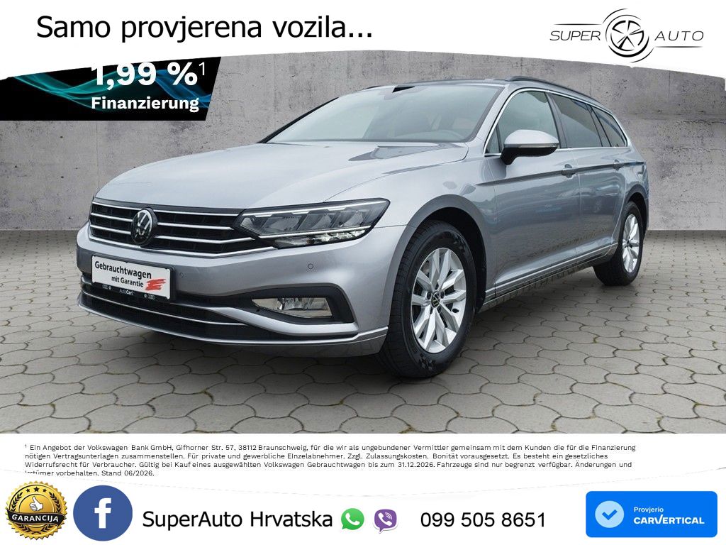 Volkswagen Passat Variant 2.0 TDI (150 KS) DSG Business LED+GR SJED+ACC