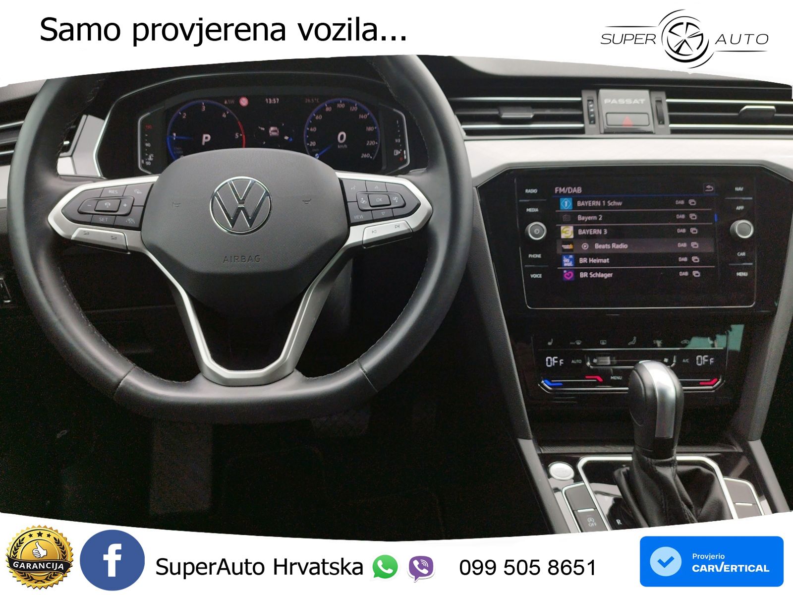 Volkswagen Passat Variant 2.0 TDI (150 KS) DSG Business LED+GR SJED+ACC