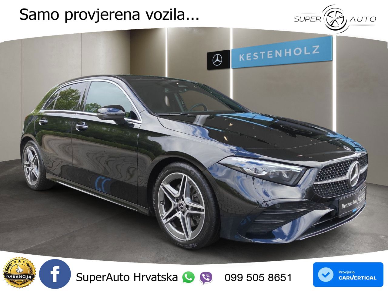 Mercedes-Benz A 220d 8G-DCT AMG LED+GR SJED+ACC
