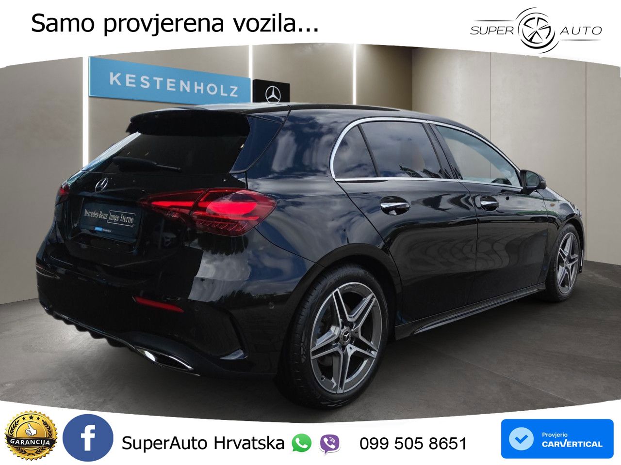 Mercedes-Benz A 220d 8G-DCT AMG LED+GR SJED+ACC