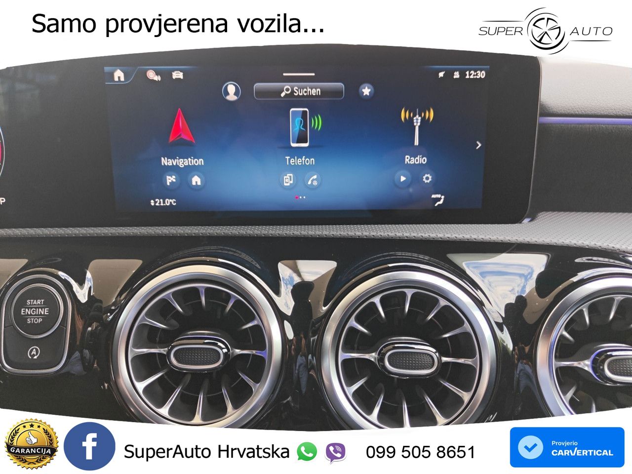 Mercedes-Benz A 220d 8G-DCT AMG LED+GR SJED+ACC