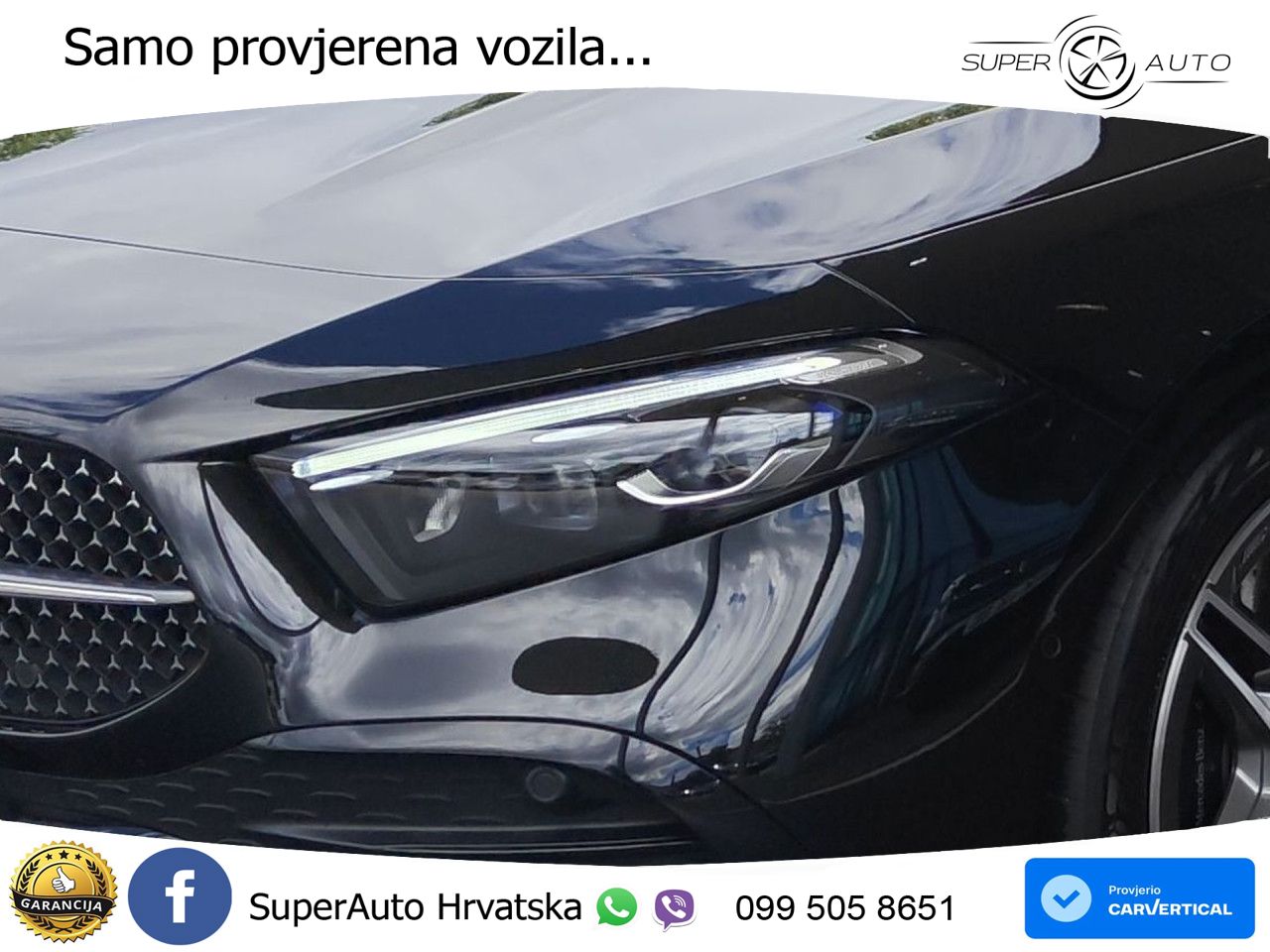Mercedes-Benz A 220d 8G-DCT AMG LED+GR SJED+ACC