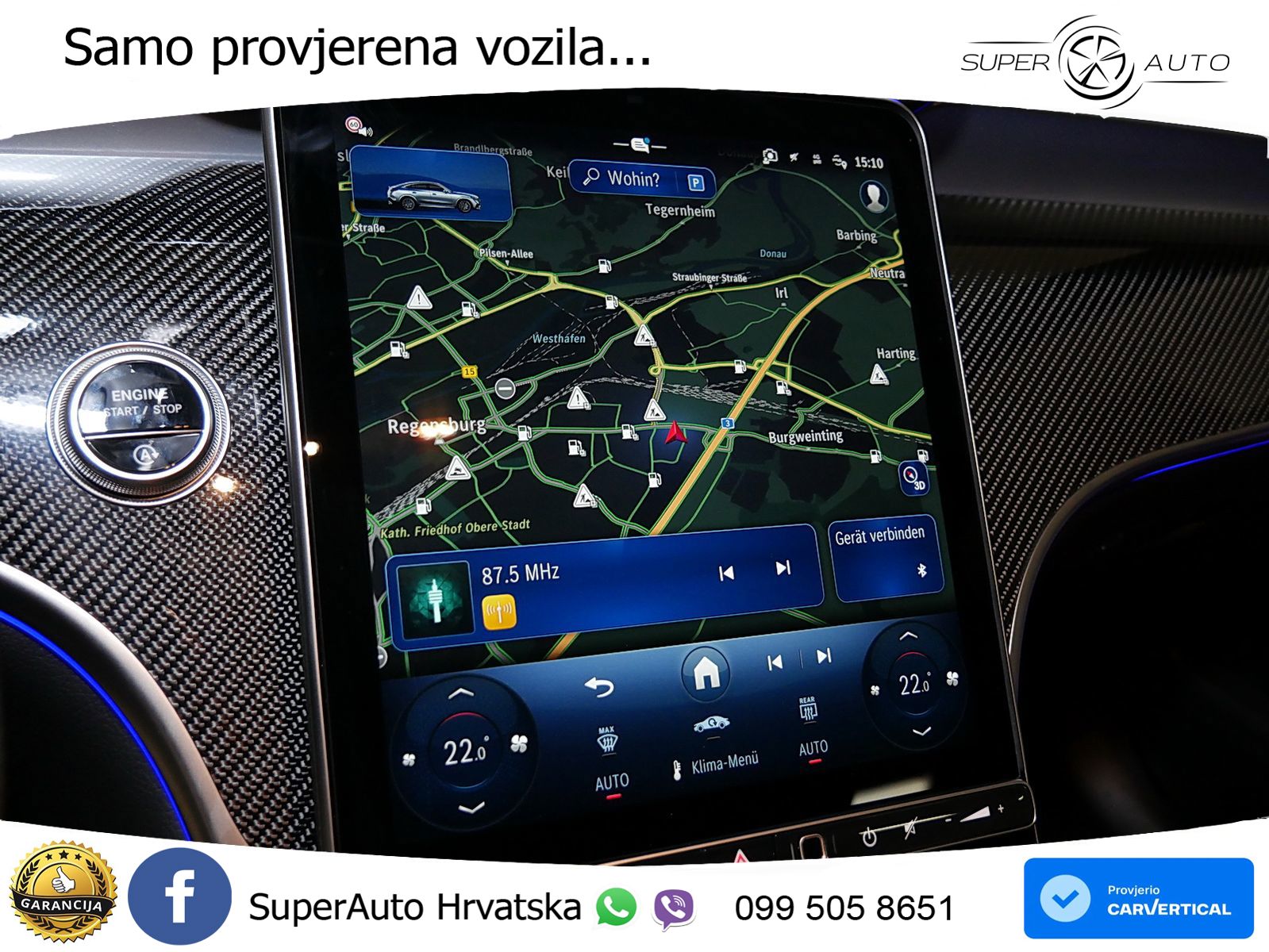 Mercedes GLC Coupe AMG 53 (449 KS) 4MATIC+ AMG SPEEDSHIFT TCT 9G ACC+HEAD+GR SJED+360+PANO