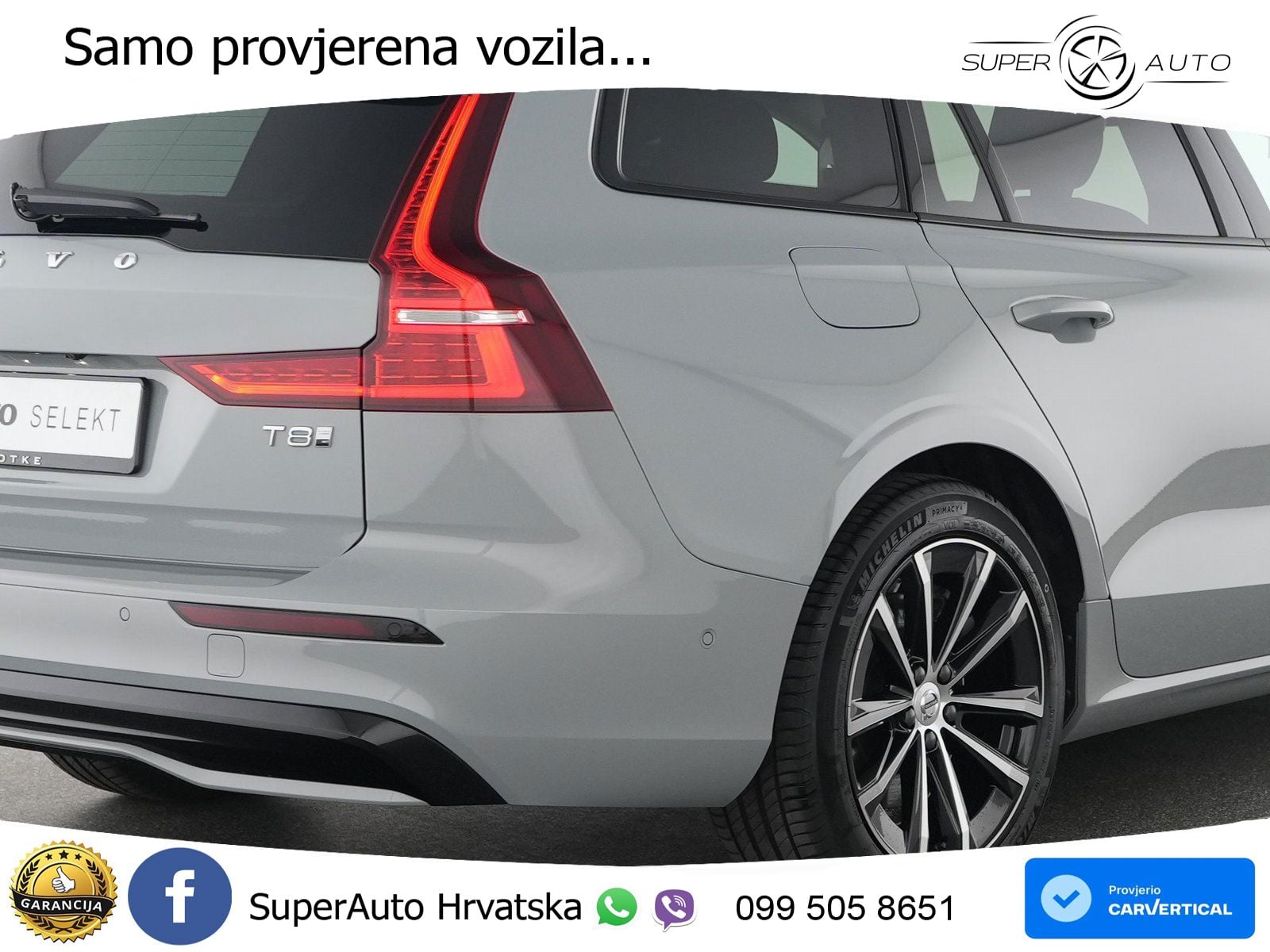 Volvo V60 2.0 T8 AWD Geartronic LED+GR SJED+ACC