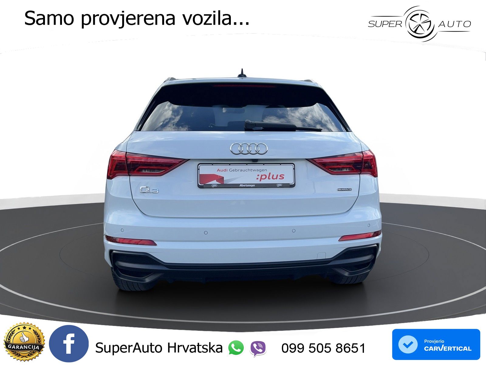 Audi Q3 40 TFSI (190 KS) quattro S tronic S line LED+GR SJED+ACC