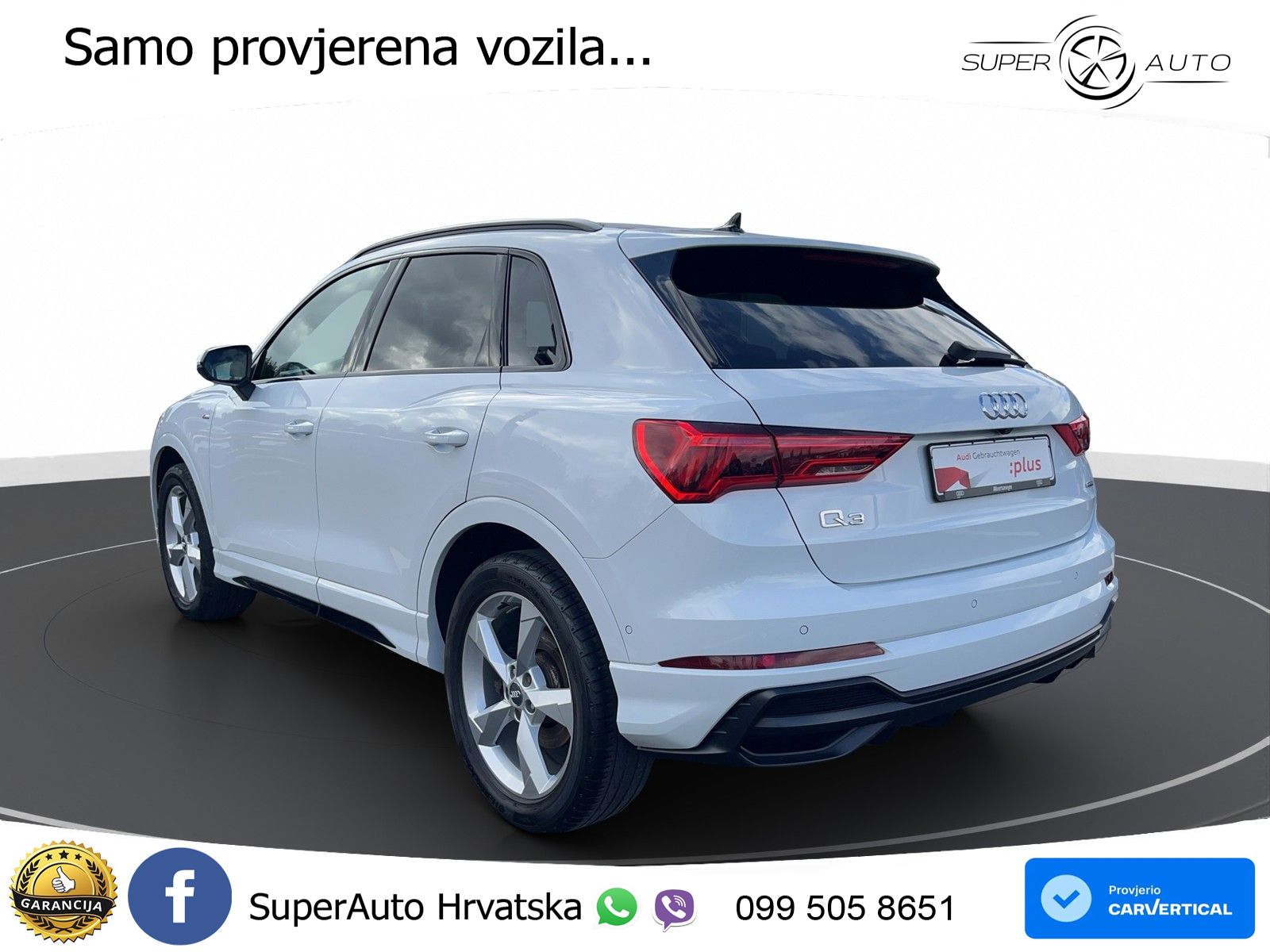 Audi Q3 40 TFSI (190 KS) quattro S tronic S line LED+GR SJED+ACC