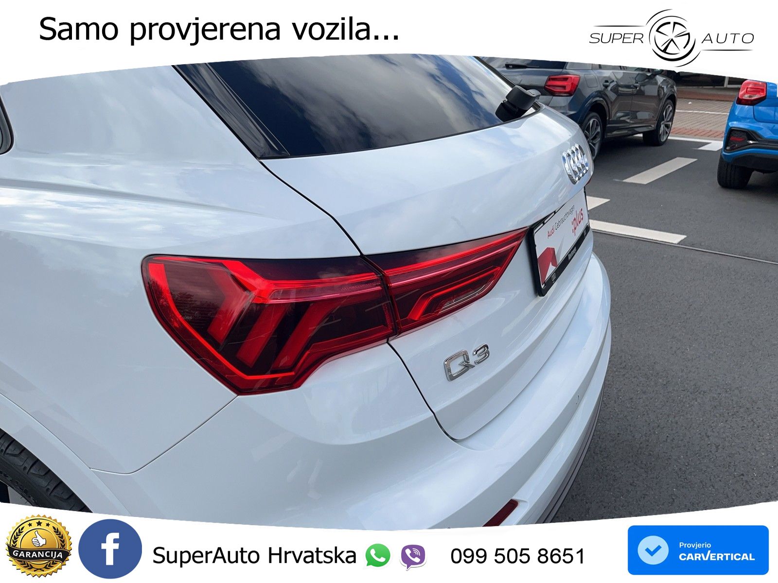 Audi Q3 40 TFSI (190 KS) quattro S tronic S line LED+GR SJED+ACC
