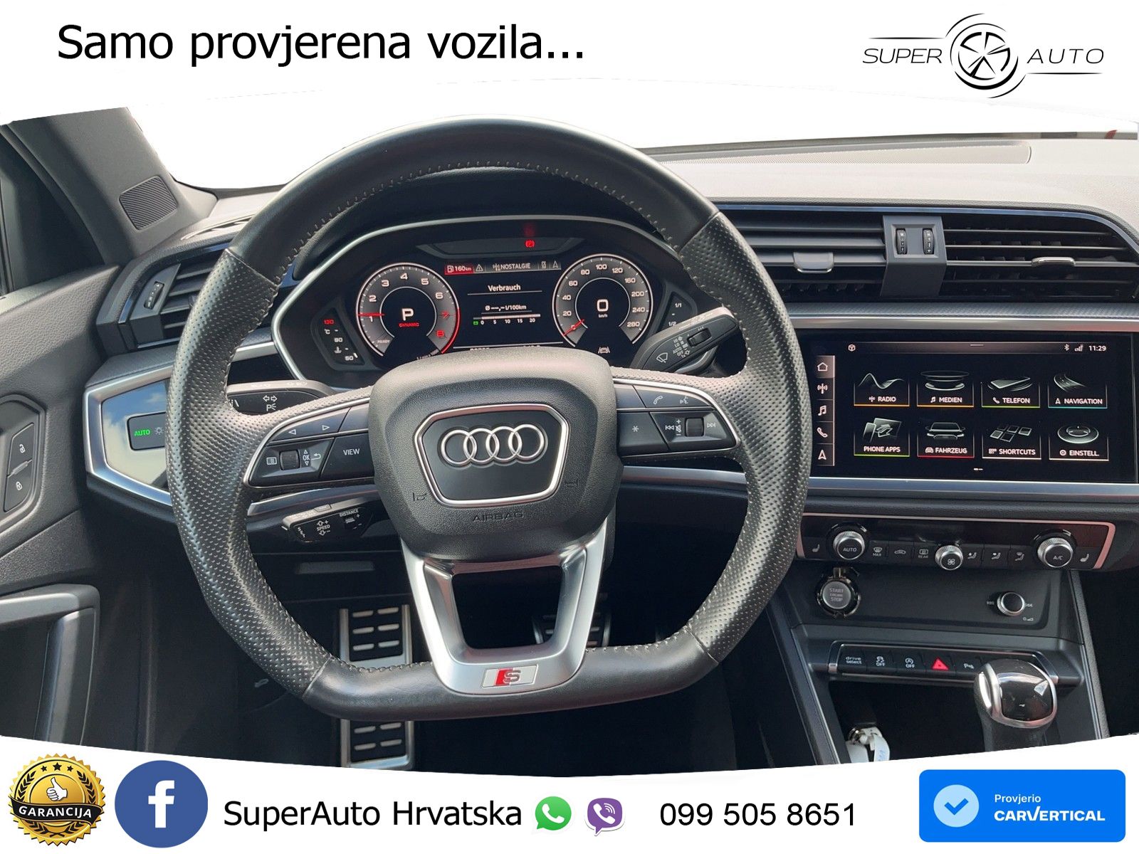 Audi Q3 40 TFSI (190 KS) quattro S tronic S line LED+GR SJED+ACC