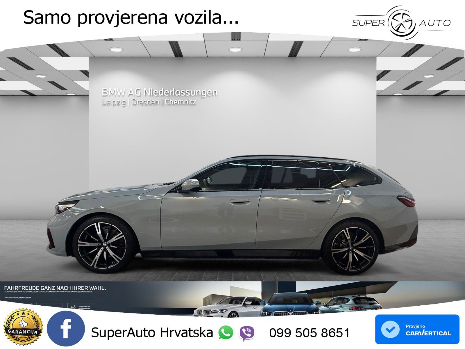 BMW 520d Touring (197 KS) Steptronic M Sport LED+GR SJED+ACC